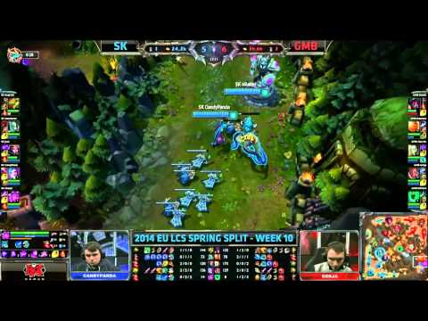 [2014 EU LCS W10] SK VS Gambit Highlights