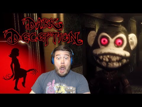 MONKEY ANIMATRONICS ARE CHASING ME! | Dark Deception (Chapter 1)