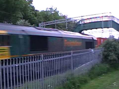 Freightliner class 66 WCML
