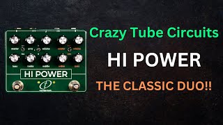 Video thumbnail for Crazy Tube Circuits HI POWER Boost/Overdrive - Plus Amp In A Box Pedal by Shawn Tubbs