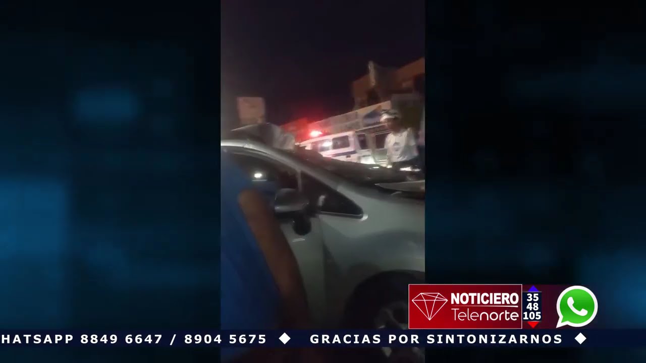 Accidente de tránsito en Estelí deja una persona lesionada y cuantiosos daños materiales.
