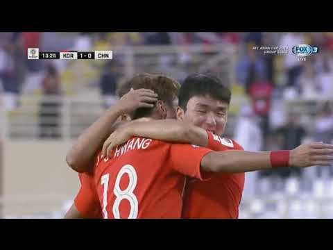 Asian cup - korea vs  china