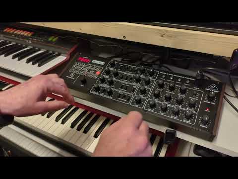 Behringer Pro 800 does Tangerine Dream tones...