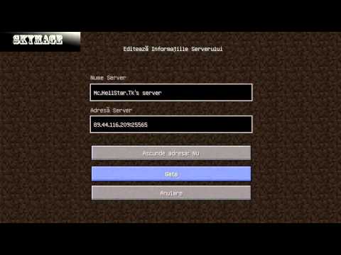 Tutorial #2 - How to enter Minecraft Multiplayer