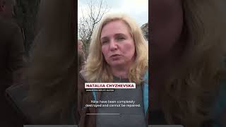 Al Jazeera English: Video shows the moment a Russian drone hit an apartment in Ukraine | AJ #shorts