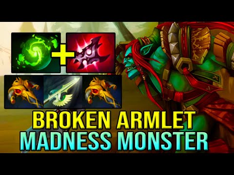 [ Huskar ] BROKEN ARMLET BUILD - INSANE CARRY SAFELANE - UNSTOPPABLE - DOTA 2 GAMEPLAY