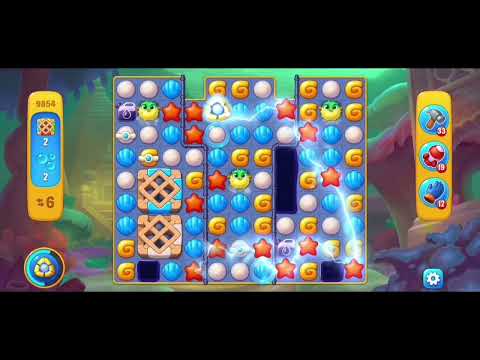 Fishdom 9854 Hard Level - NO 💣🧨💥
