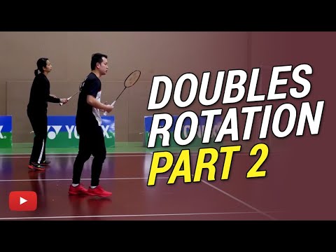 How to Play Badminton Doubles - The Rotation Part 2 - Coach Kowi Chandra (Subtitle Indonesia)
