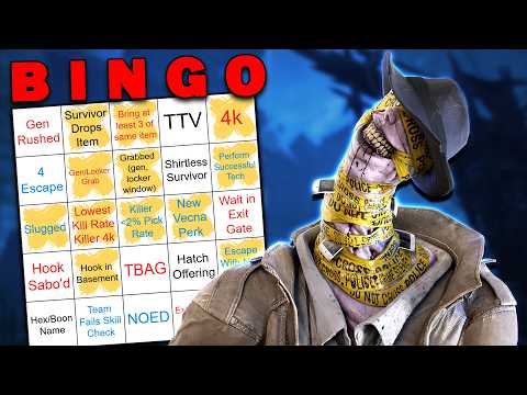 The RETURN of Dead by Daylight Bingo!