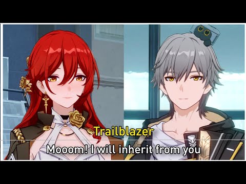 Trailblazer calls Himeko Mommy making her flustered | Cutscene | Honkai Star Rail 4.0