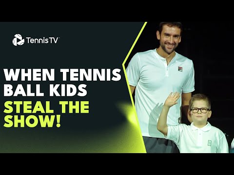 When Tennis Ball Kids Steal The Show! 😂
