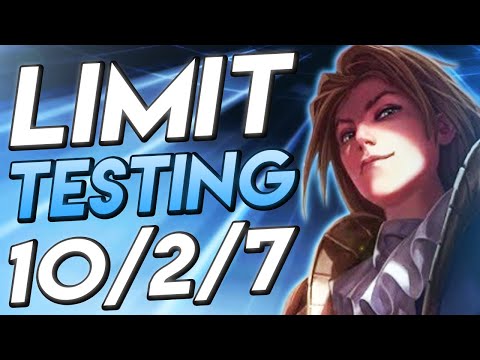 LIMIT TESTING ON EZREAL - Full Ezreal Gameplay