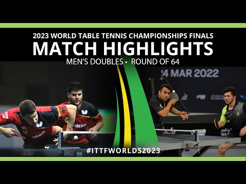 Ovtcharov/Franziska vs Ahmadian/Hodaei | MD R64 | 2023 ITTF World Table Tennis Championships Finals