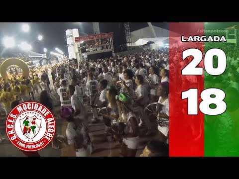 Bateria Mocidade Alegre 2018 - Largada - Apoteose Visita Anhembi