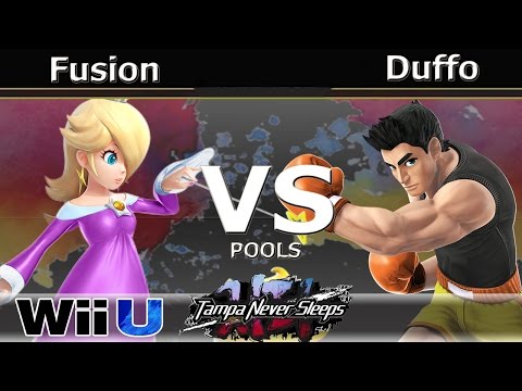 Fusion (Rosalina) vs. GXG|Duffo (Bayonetta & Little Mac) - Wii U Pools - TNS7