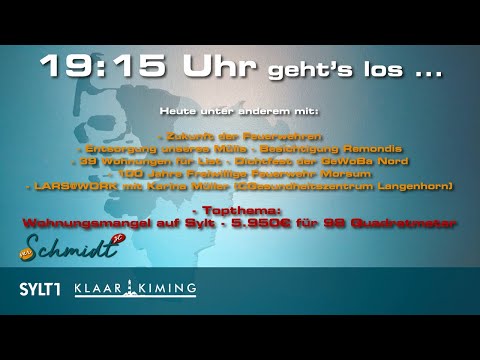 verSCHMIDTzt - Die Wochenshow von der Insel (09.07.2022)