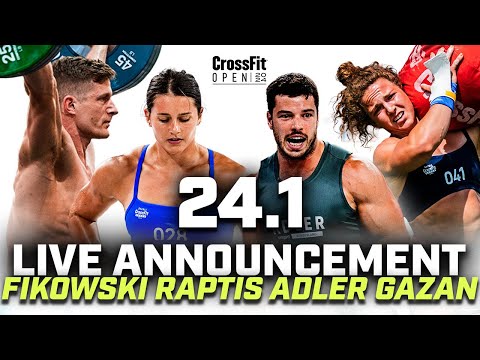 CrossFit Open Workout 24.1 Live Announcement