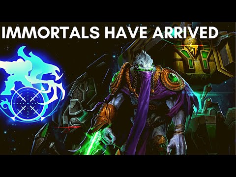 ZERATUL IMMORTALS ARE HERE?! -  [Starcraft 2 Direct Strike]