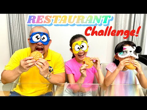 GUESS THE RESTAURANT CHALLENGE and WIN NEW IPHONE 12 PRO MAX | KAYCEE & RACHEL in WONDERLAND