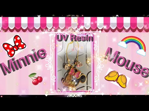 Minnie Mouse UV Resin Charm~Tutorial~ (21-05-29)#9