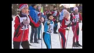 preview picture of video 'Лыжные гонки Воткинск 30.12.2014'