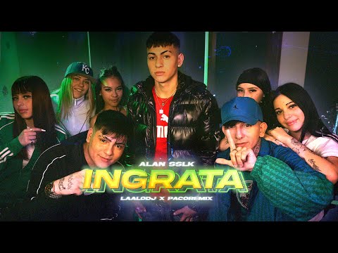 LAALODJ @pacoremix @AlanSSLK - Ingrata (Vídeo Oficial)