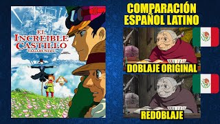 El Increíble Castillo Vagabundo [2004] Comparación del Doblaje Latino Original y Redoblaje | Español