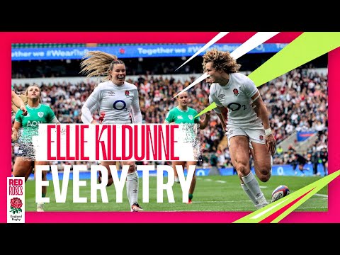 EVERY Ellie Kildunne try from the 2024 Women’s Six Nations 🔥