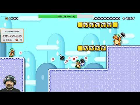 Charity Fundraising Super Mario Maker 2 Viewer Levels - !level [levelcode] 12/8/2022 #DGPPartner