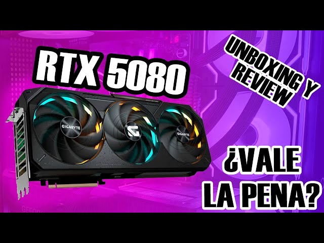 Vídeo relacionado con GIGABYTE GeForce RTX 5080 Gaming OC 16G Tarjeta Gráfica - 16GB GDDR7, 256 bits, PCI-E 5.0, 2730MHz Core Clock, 3 x DisplayPort, 1 x HDMI, GV-N5080GAMING OC-16GD