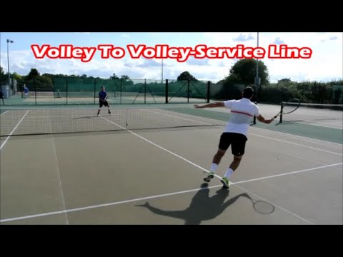 Fun Tennis Drills for Volley Reactions | Get Fast Hands At Net