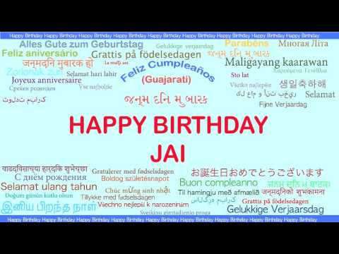 Jai   Languages Idiomas - Happy Birthday