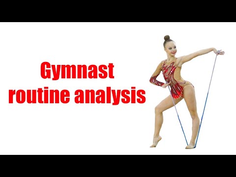 Gymnast routine analysis.