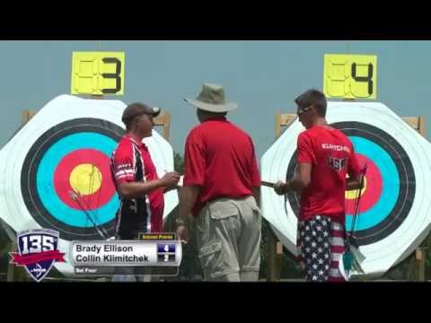 2014 U.S. Open: Brady Ellison Versus Collin Klimitchek