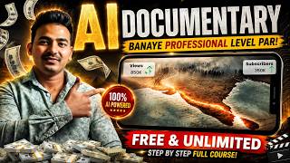 AI Documentary Video Making Tutorial | Free Tools, Unlimited Exports!