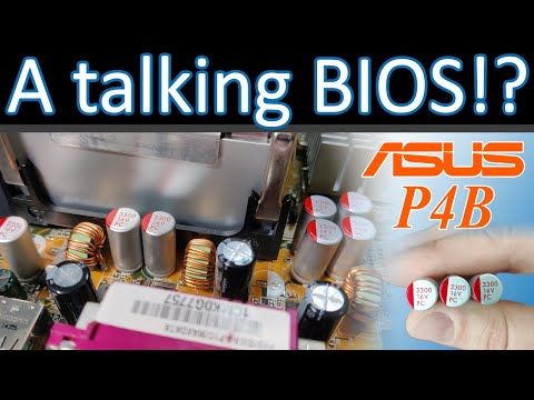 ASUS P4B: New capacitors, a talking BIOS and Ultra DMA woes