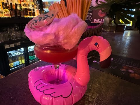 Overview And Review Of RumBar In Wroclaw, Poland: Vegas Tiki Bar At Polish Prices! #tiki
