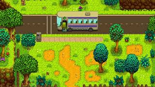 How to use the BUS at the Bus Stop - Stardew Valley