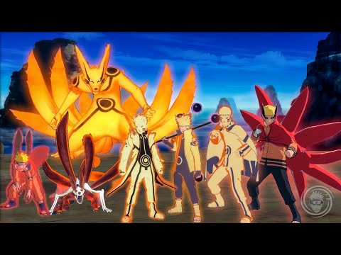 All Naruto Transformations & Ultimate Jutsus (4K 60FPS)- Naruto Storm 4 Next Generations