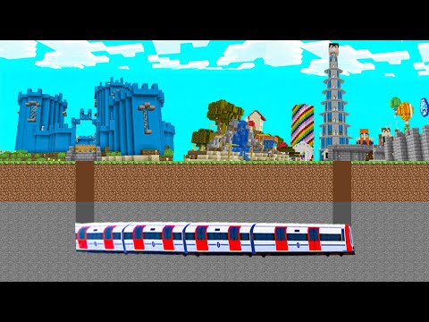 I BUILT A METRO FROM KINGDOM TO WOJANOWICE! *SECRET*