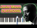 Junior Mance - Playhouse - Jazz Piano Tutorial