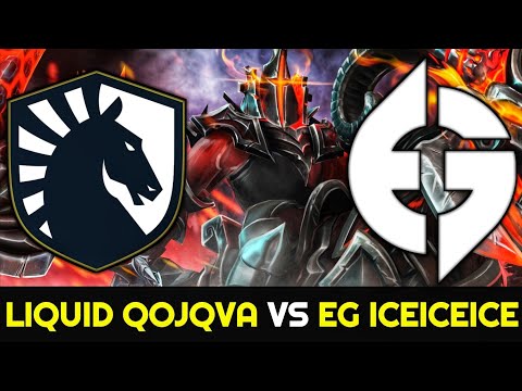 LIQUID Offlane vs EG Offlane — QOJQVA vs ICEICEICE & INSANIA
