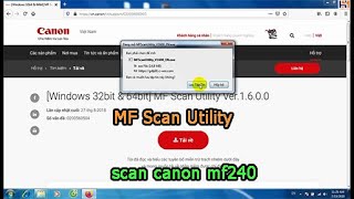 driver scan printer canon mf240