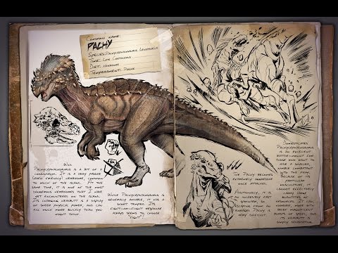 Ark Survival Evolved - GamePlay - Novo dino adicionado Pachycephalosaurus! Pt-Br