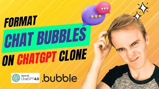 ChatGPT Clone - how to format chat bubbles thumbnail