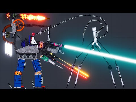 People Playground | Giant Robot Vs Monster Fight Each Other