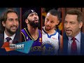 Lakers Drop Game 2 Vs Warriors Steph Klay Combine For 50 Pts In Win NBA FIRST THINGS FIRST