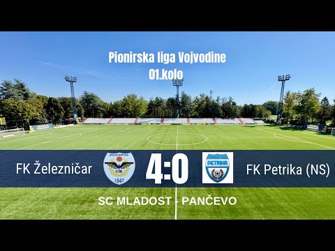 Pioniri: Železničar - Petrika (Novi Sad) 4:0 (2:0)