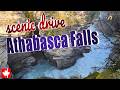 Scenic drive to Athabasca Falls, Jasper National Park - Icefields Parkway (HW93), AB