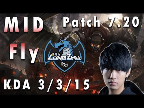 Lz Fly Galio Vs katarina Patch 7.20 KDA 3/3/15